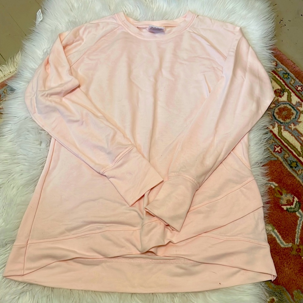 Pink long sleeved shirt